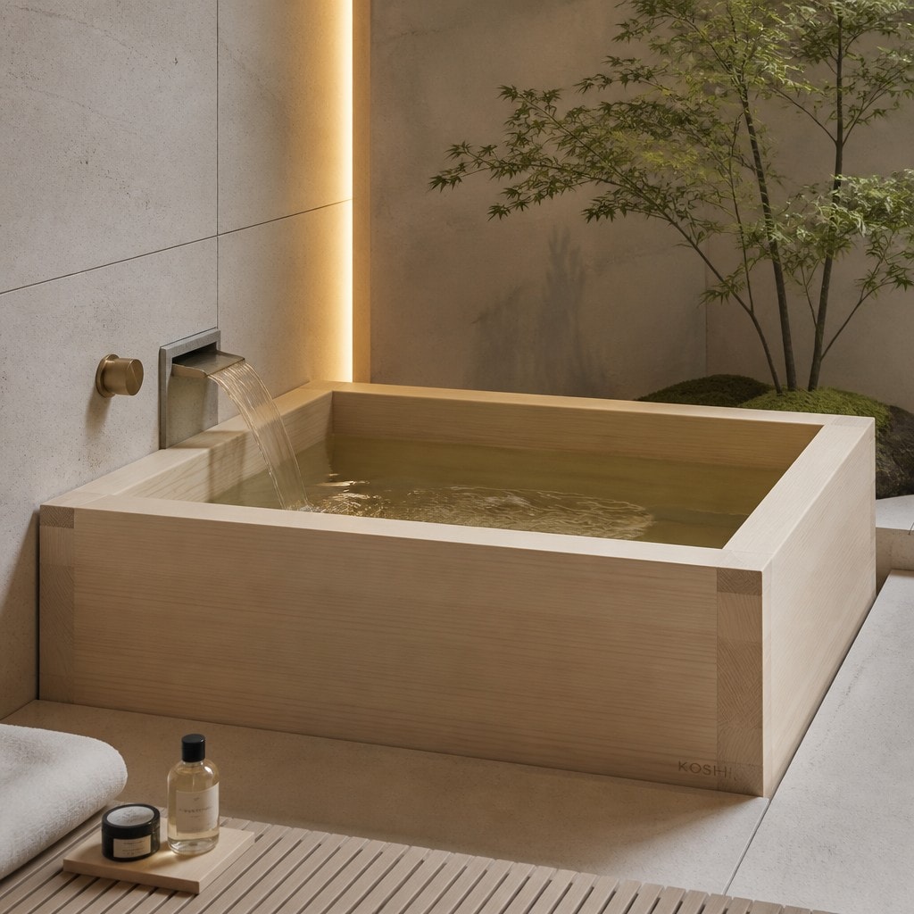 Kohler Stillness cast-iron soaking bath